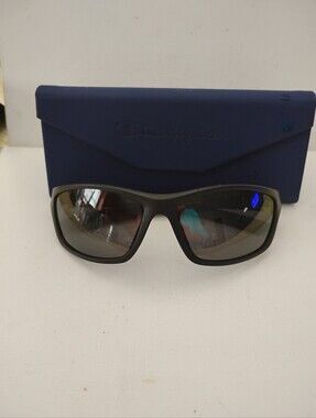 Like New Champion Unisex CUTR2019 CA 62-15 135 Wrap Sunglasses Polarized w/Case